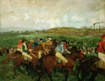 Degas, Edgar: Závod gentlemanů